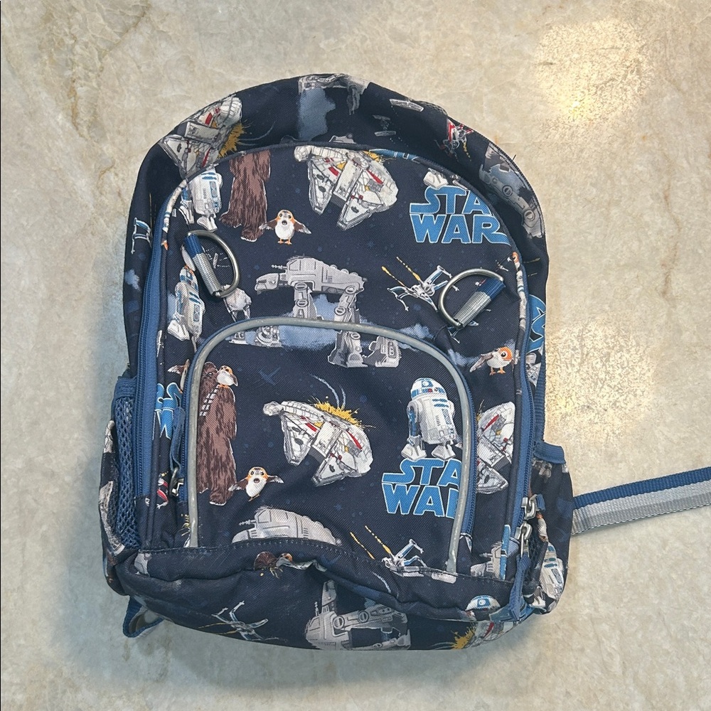 Pottery Barn Kids Star Wars Backpack - Black and Blue